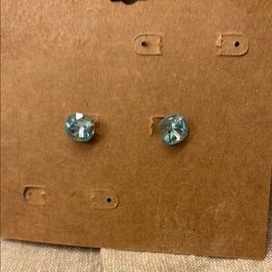 Aquamarine earrings